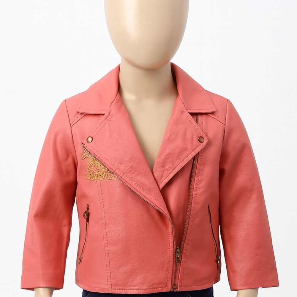 365 Kids by Garanimals Pink Unicorn Bomber Jacket Size 7